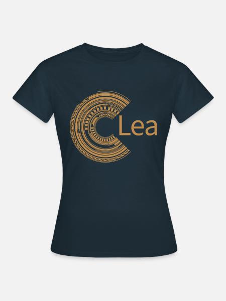 Für Lea - Frauen T-Shirt - Navy