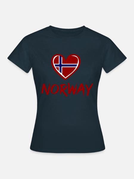 norway - Frauen T-Shirt - Navy