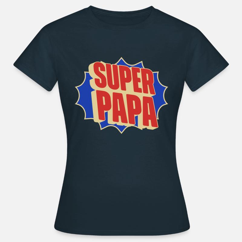 Super Dad - Women's T-Shirt - navy