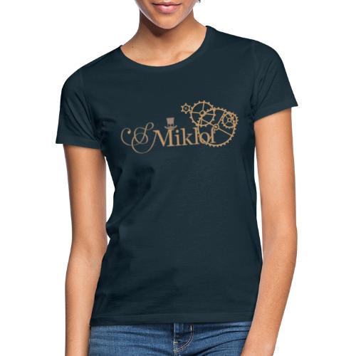 miklof logo gold outlined 3000px - Women's T-Shirt