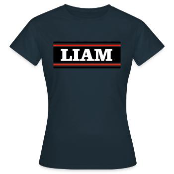 LIAM - T-shirt Femme - marine - Devant - AI Model Female 172 dark (172cm)