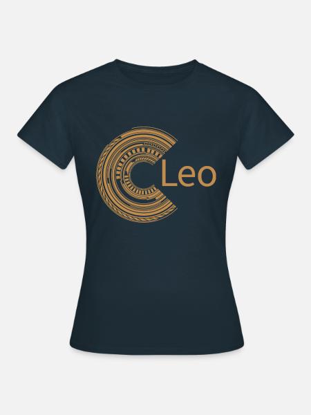 Für Leo - Frauen T-Shirt - Navy