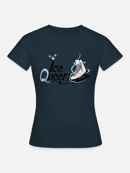 Ice queen - Frauen T-Shirt - Navy