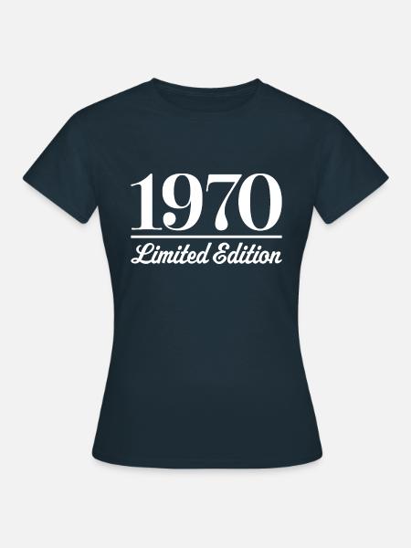 1970 Limited Edition - Frauen T-Shirt - Navy