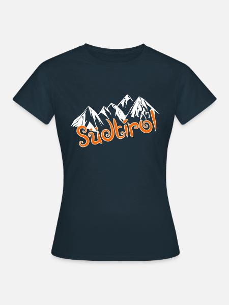 Südtirol - Frauen T-Shirt - Navy