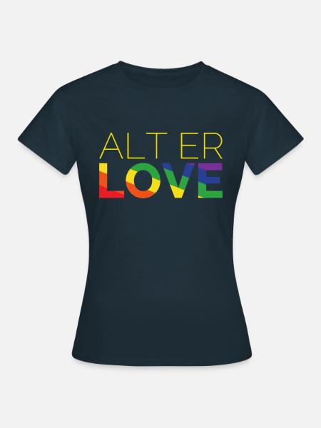 L’amour | SKAM | LGBT | Pride - T-shirt Femme - marine