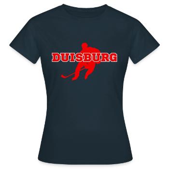 Duisbourg, ma ville ! - T-shirt Femme - marine - Devant - AI Model Female 172 dark (172cm)