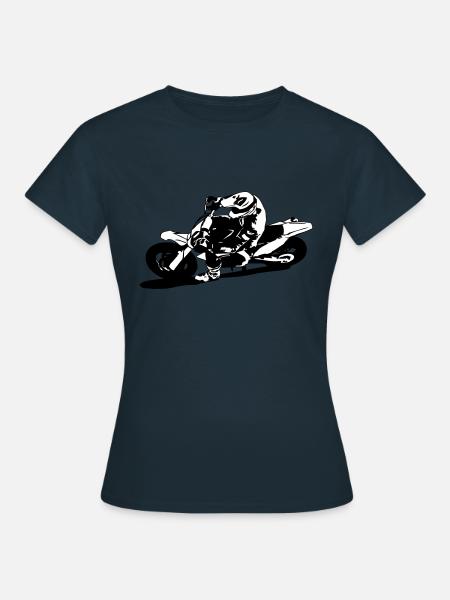 Supermoto - Frauen T-Shirt - Navy