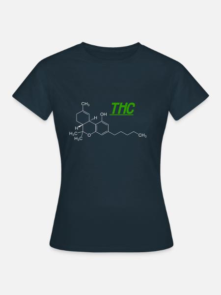 THC - Frauen T-Shirt - Navy
