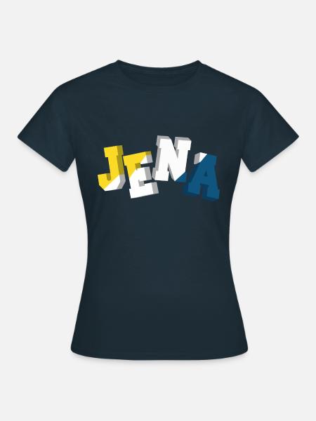 Jena Mobile - Frauen T-Shirt - Navy