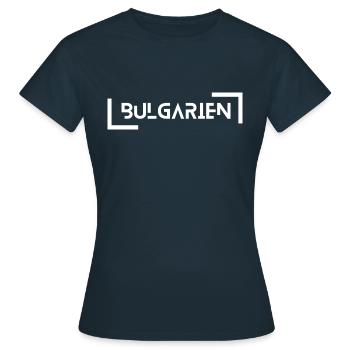 Bulgarie - T-shirt Femme - marine - Devant - AI Model Female 172 dark (172cm)