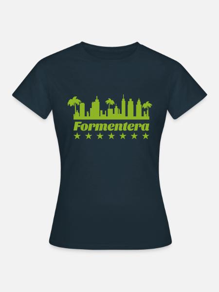 formentera - Frauen T-Shirt - Navy