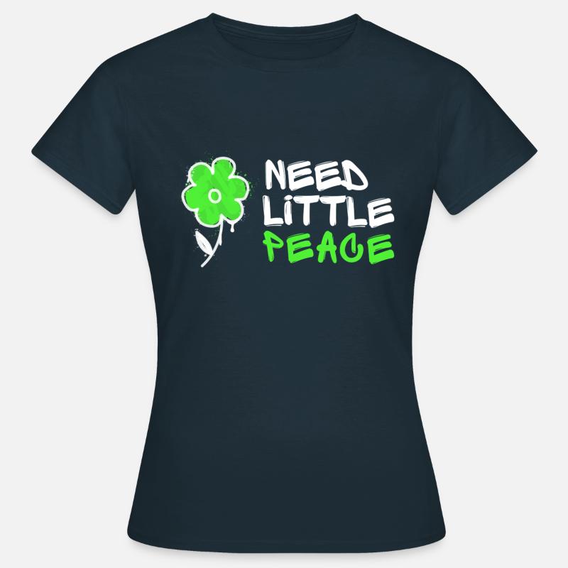 Peace Clock™ project - Women's T-Shirt - navy