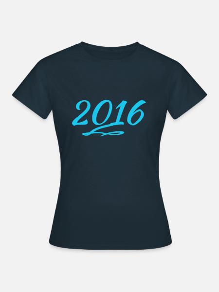 2016 - Frauen T-Shirt - Navy