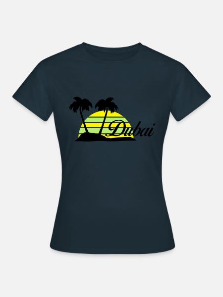 dubai - T-shirt Femme - marine