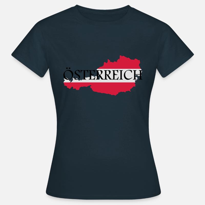 Austria - Women's T-Shirt - navy