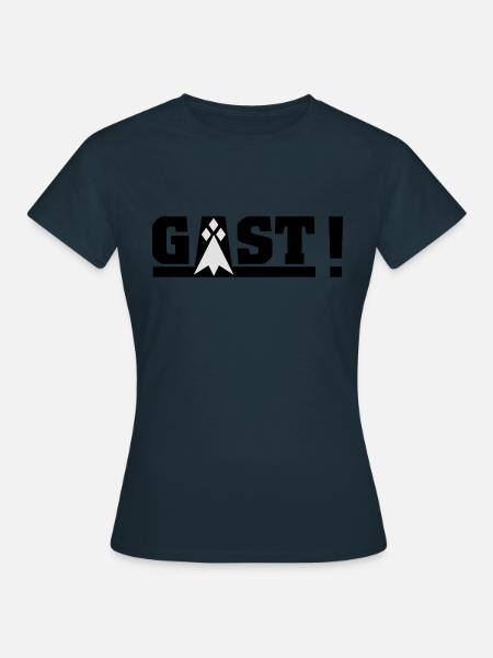 GAST! - Frauen T-Shirt - Navy