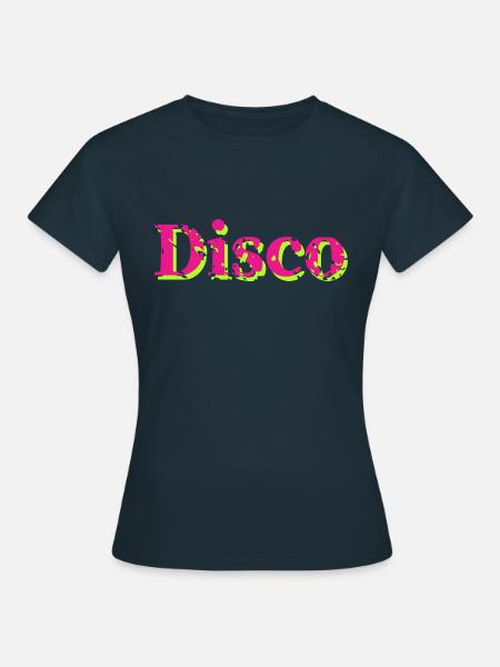 Disco - Frauen T-Shirt - Navy