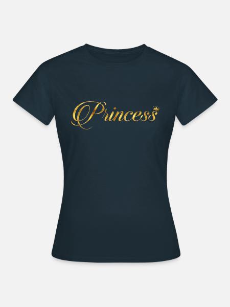 Prinzessin - Frauen T-Shirt - Navy