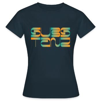 Subs Tanz - Frauen T-Shirt - Navy - Vorne - AI Model Female 172 dark (172cm)