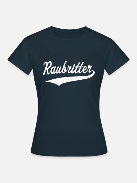 RaubritterLogo - Frauen T-Shirt - Navy