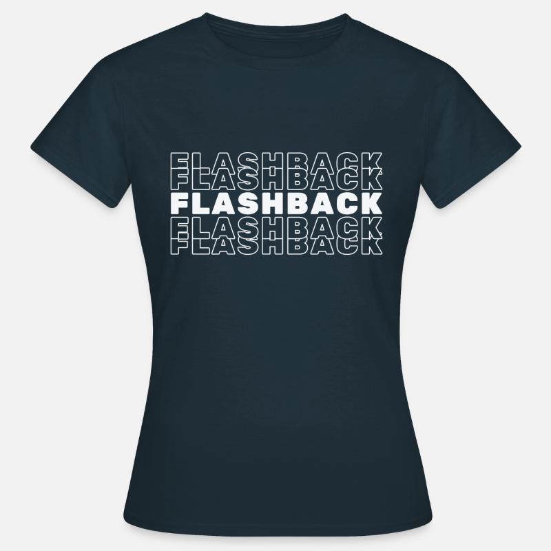 Flashback - Women's T-Shirt - navy