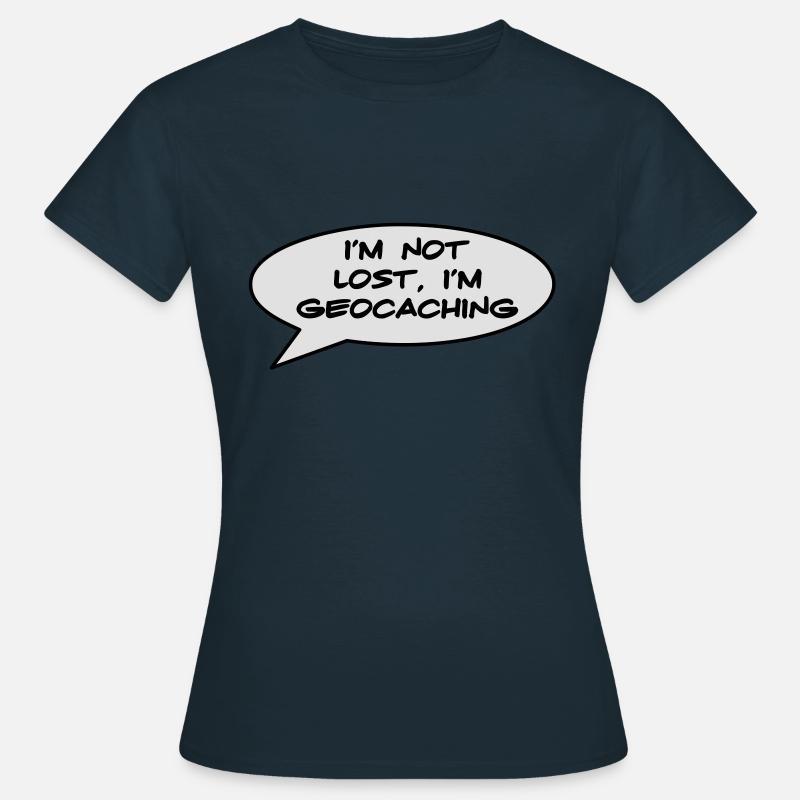 Geocaching - Women's T-Shirt - navy