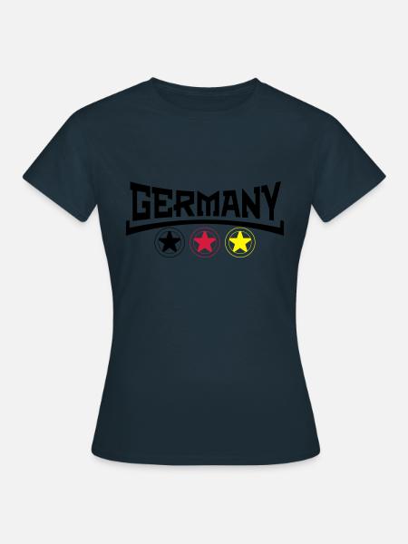 germany - Frauen T-Shirt - Navy