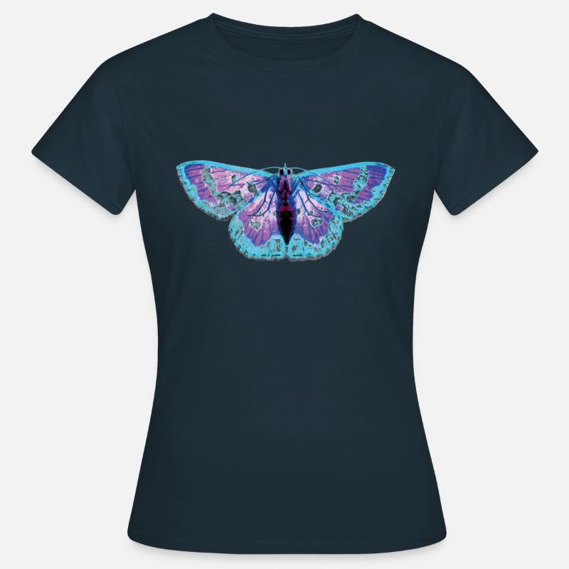 moth - Women's T-Shirt - navy