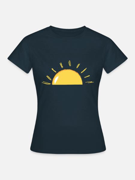 Sonnenschein - Frauen T-Shirt - Navy