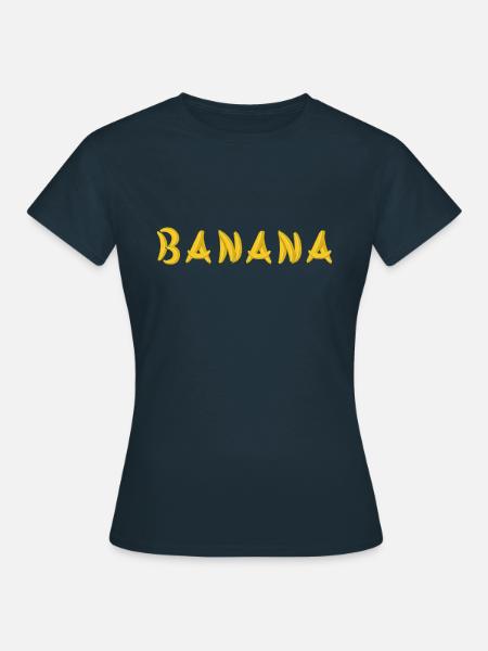Banane - Frauen T-Shirt - Navy