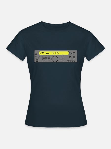 Funkgerät - Frauen T-Shirt - Navy