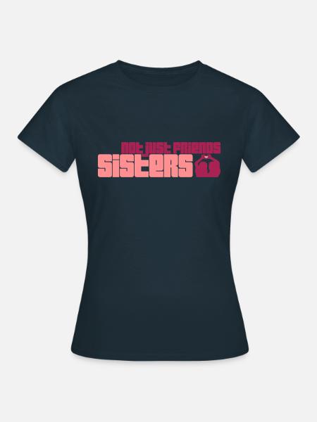 Team Not Friends - Frauen T-Shirt - Navy
