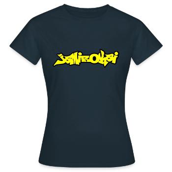Kai - Frauen T-Shirt - Navy - Vorne - AI Model Female 172 dark (172cm)