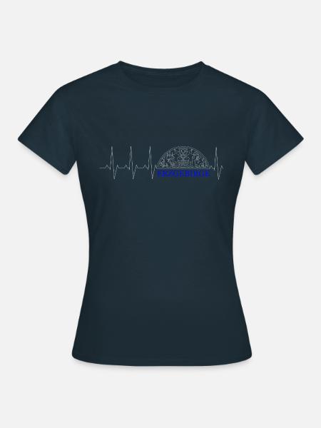 Erzgebirg - Frauen T-Shirt - Navy