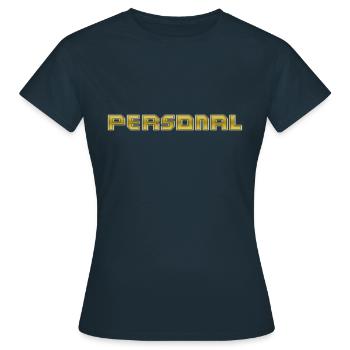 PERSONNEL - T-shirt Femme - marine - Devant - AI Model Female 172 dark (172cm)