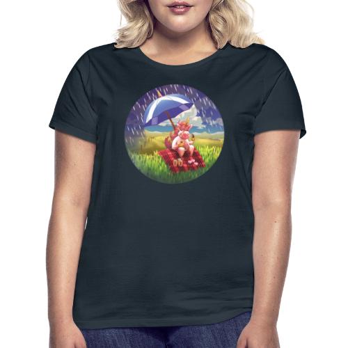 Licorne en Ecosse - Unicorn in Scotland - T-shirt Femme