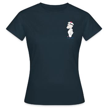 Happy Louis - MATELOT - T-shirt Femme - marine - Devant - AI Model Female 172 dark (172cm)