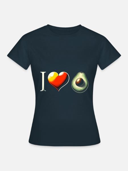 Avocado - Frauen T-Shirt - Navy