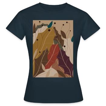 Motif décoratif - T-shirt Femme - marine - Devant - AI Model Female 172 dark (172cm)