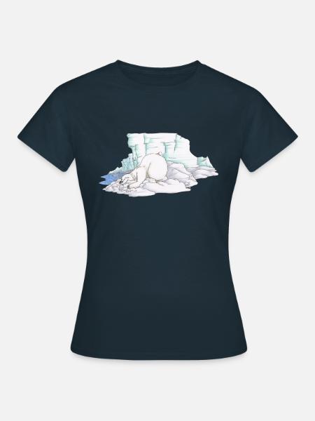 Eisbär - Frauen T-Shirt - Navy