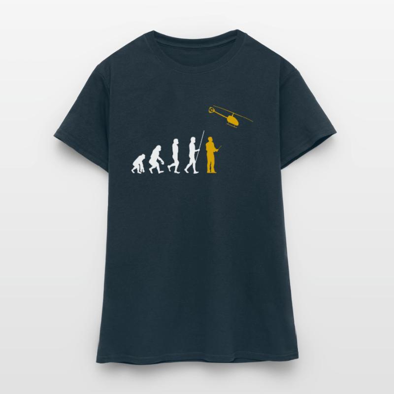 Evolution RC Hubschrauber Ferngesteuert Modellbau Frauen T-Shirt