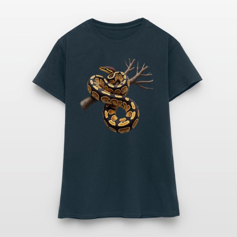 Roi Python Serpents Amoureux Terrarium Python T-shirt Femme