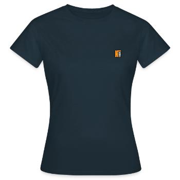 NERD INDUSTRY NOIR - Women's T-Shirt - navy - Front - AI Model Female 172 dark (172cm)