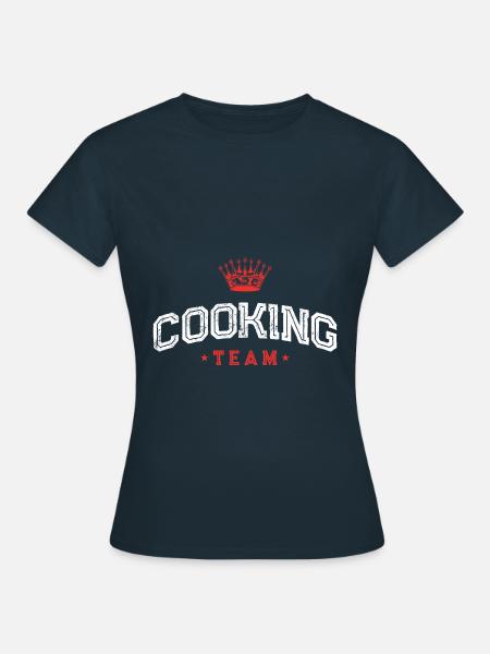Cooking Team - Frauen T-Shirt - Navy