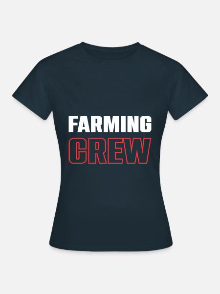 Farming Crew - Frauen T-Shirt - Navy