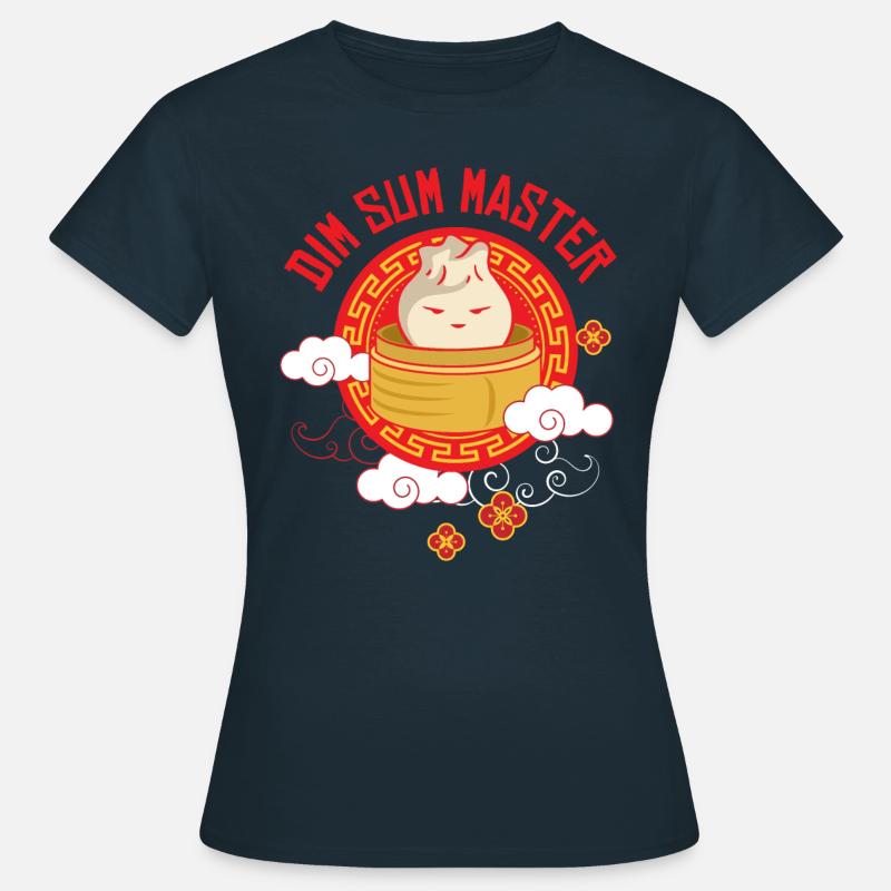 Dim Sum Master - Women's T-Shirt - navy