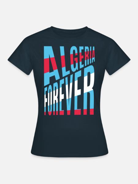 Algerien für immer - Frauen T-Shirt - Navy