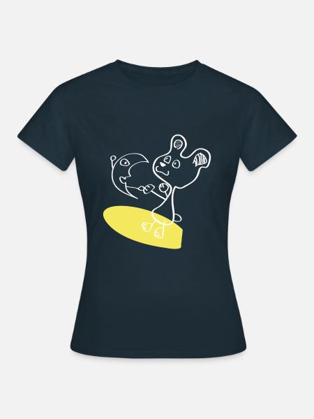 Dancing in the Moonlight - Frauen T-Shirt - Navy
