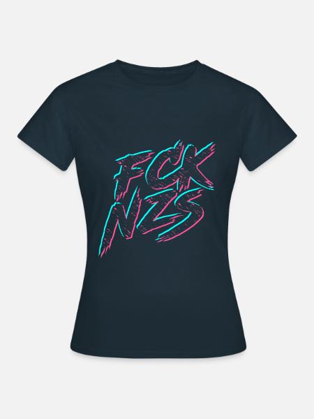 FCK NZS - Frauen T-Shirt - Navy